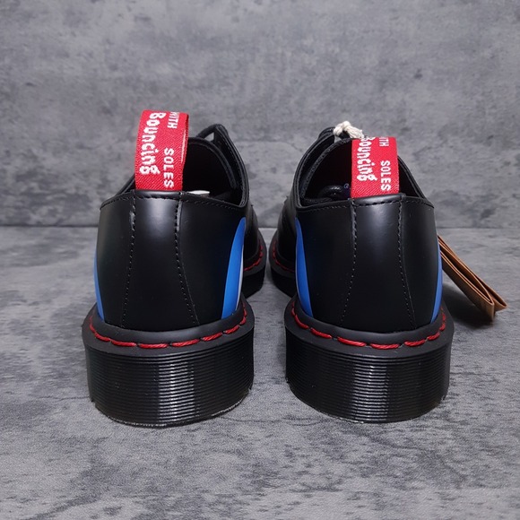 DR. MARTENS Air Wair X 1461 THE WHO Limited Leather‎ Shoes Mens 6 Womens 7 Black - Picture 5 of 7